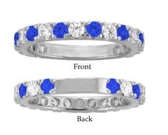 Would a band like this look weird with my E ring.