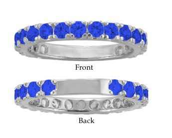 Would a band like this look weird with my E ring.