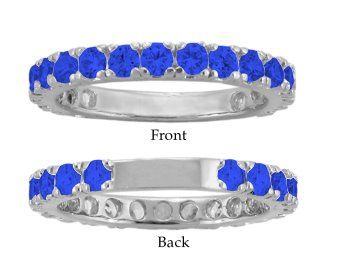Would a band like this look weird with my E ring.