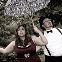 With photos is how we celebrated our 1 year! thought i'd share.