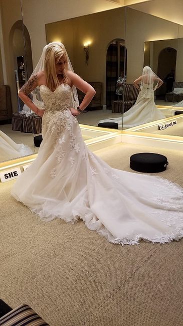 I said YES to the dress!
