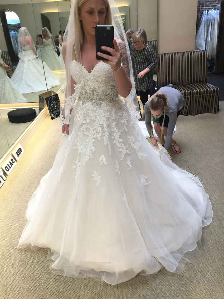 I said YES to the dress!