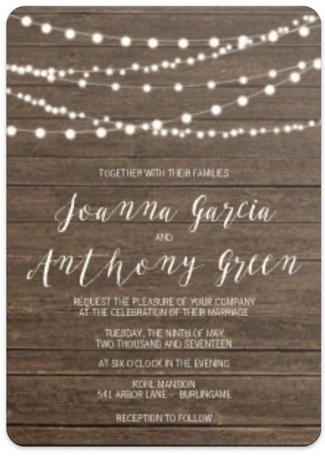 Show me your invitations!
