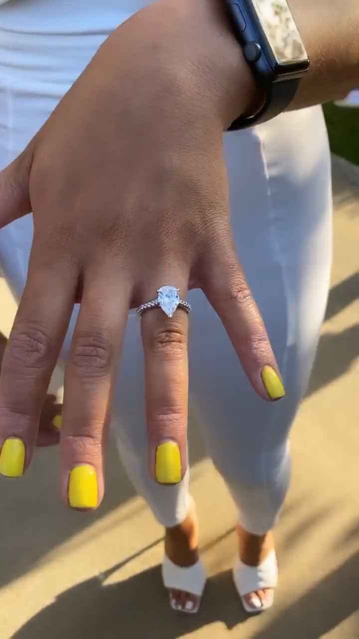 Can i see your engagement rings?? - 1