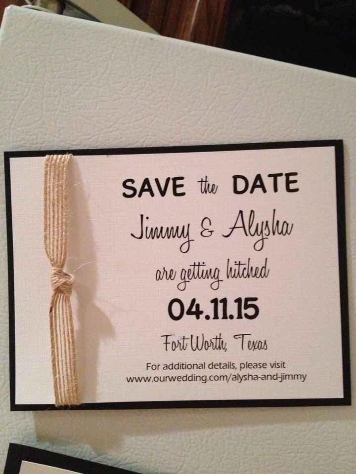 Show me your Save-the-Date!