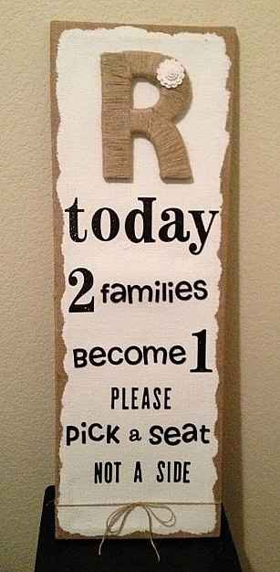 What are your wedding signs?