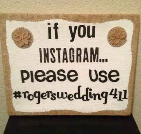 What are your wedding signs?