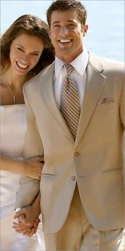 Let's see what those handsome men are wearing.