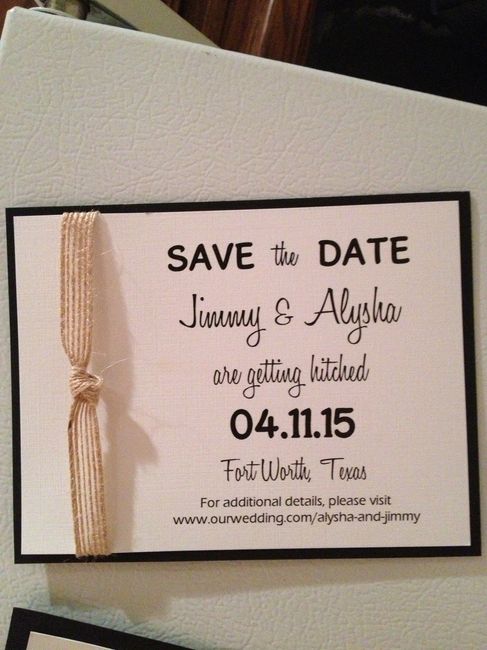Show me your Save-the-Date!