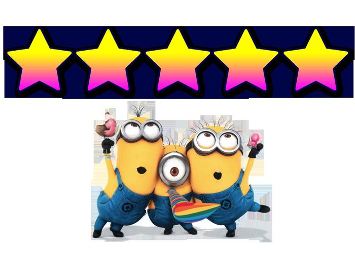 5 stars, say wha?!