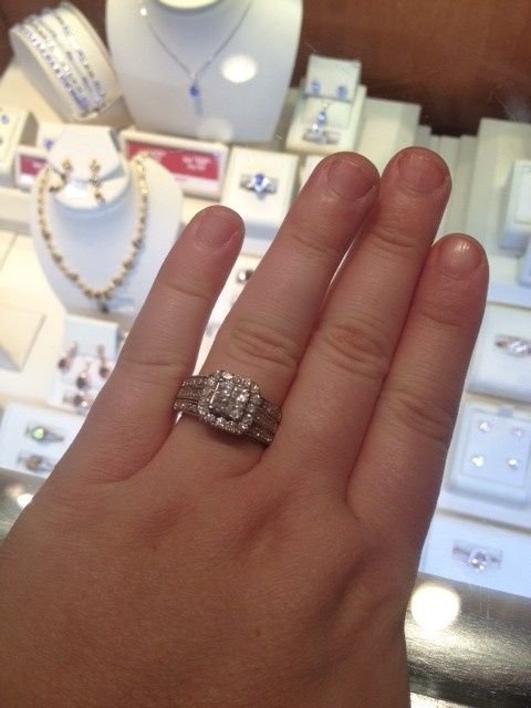Got my wedding band yesterday !!! :) - lets see yours!!