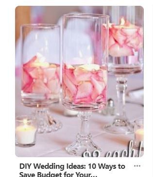 Dollar tree wedding item #2 - from Pinterest 