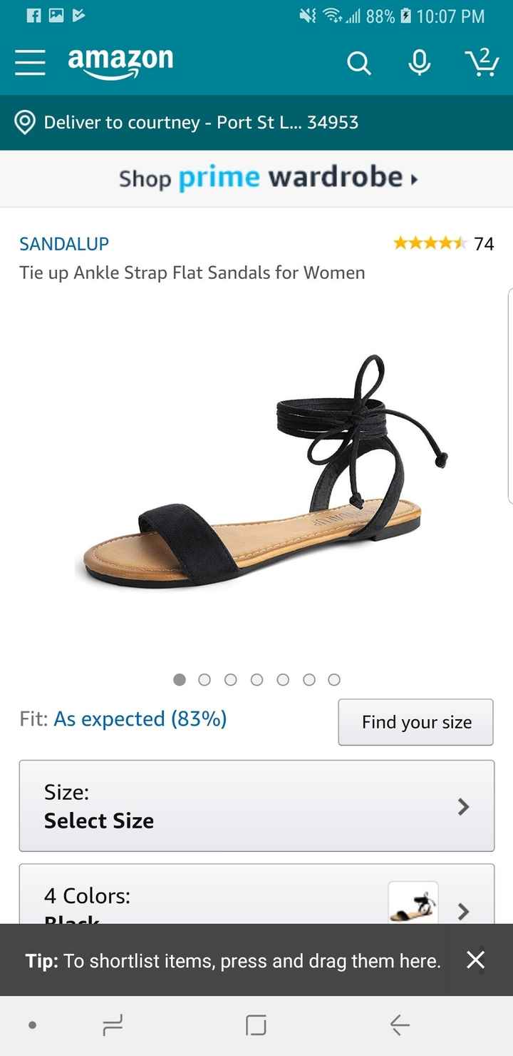 What did you wear to your bridal shower? - 4