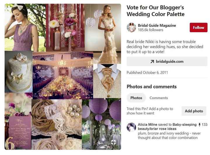 Purple Wedding #1 - from Pinterest 