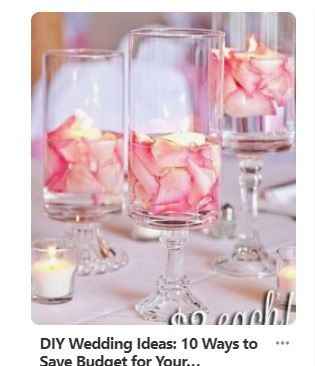 Dollar tree wedding item #2 - from Pinterest 