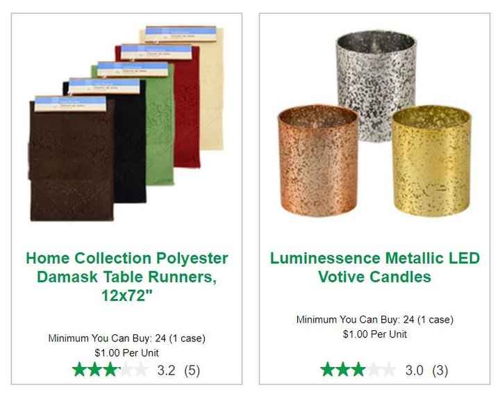 Dollar Tree Wedding item # 3-4 (LED tea light candle holders and I think you would have to get ALL c