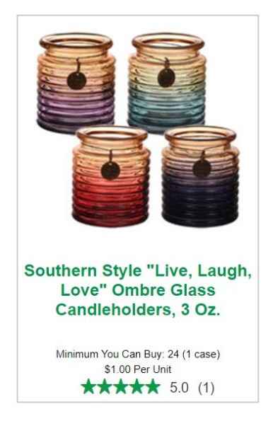 Dollar Tree Wedding item # 14 ( I think you would get all colors in the shipment) 