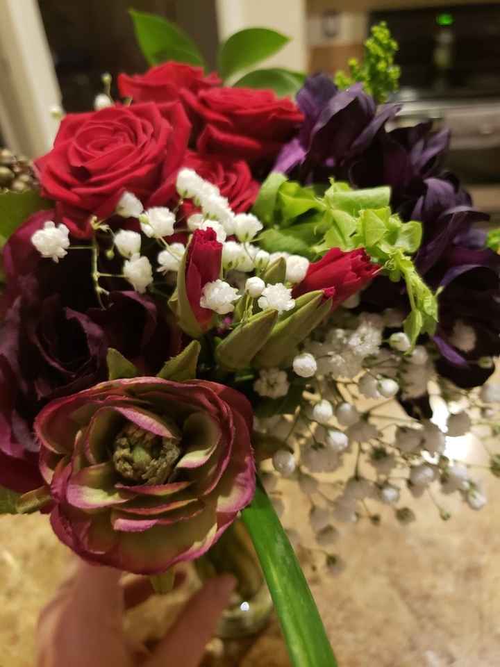 Fake and real floral mix - 2