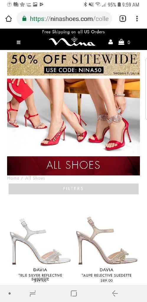 black friday Nina Shoes 50% sale - 1