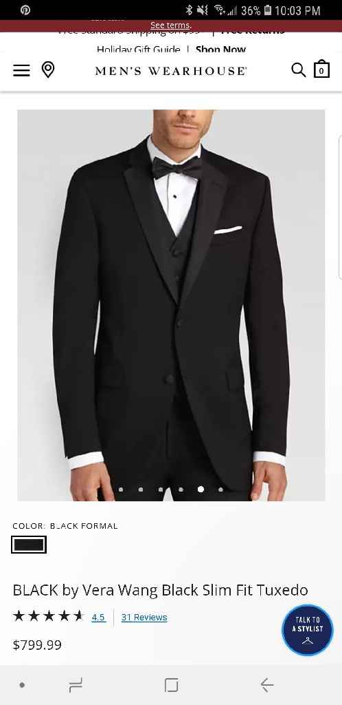 What color suit are you sporting? - 1