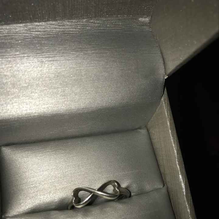 Promise ring as wedding ring