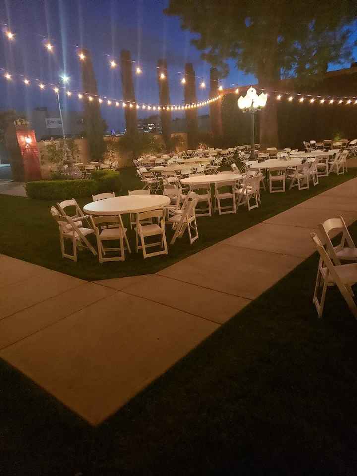 Outside wedding - 1