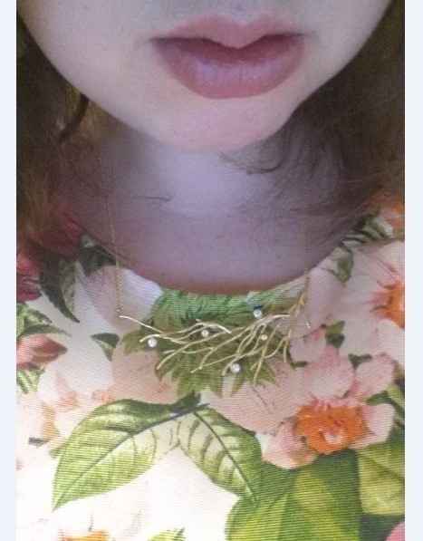 I got my necklace! (also need earring advice)