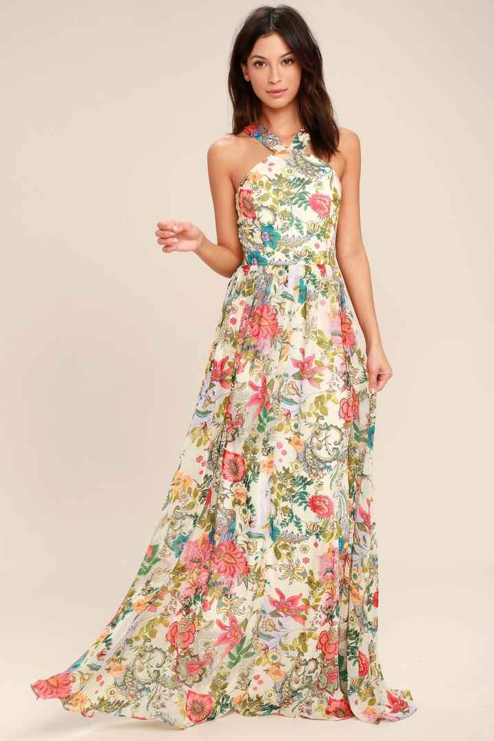 Floral Bridesmaids Dresses?  Yea or Nay? - 2