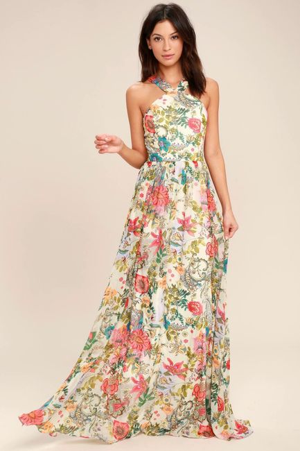 Floral Bridesmaids Dresses?  Yea or Nay? 2