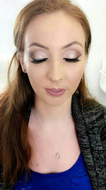 Hair and makeup trial