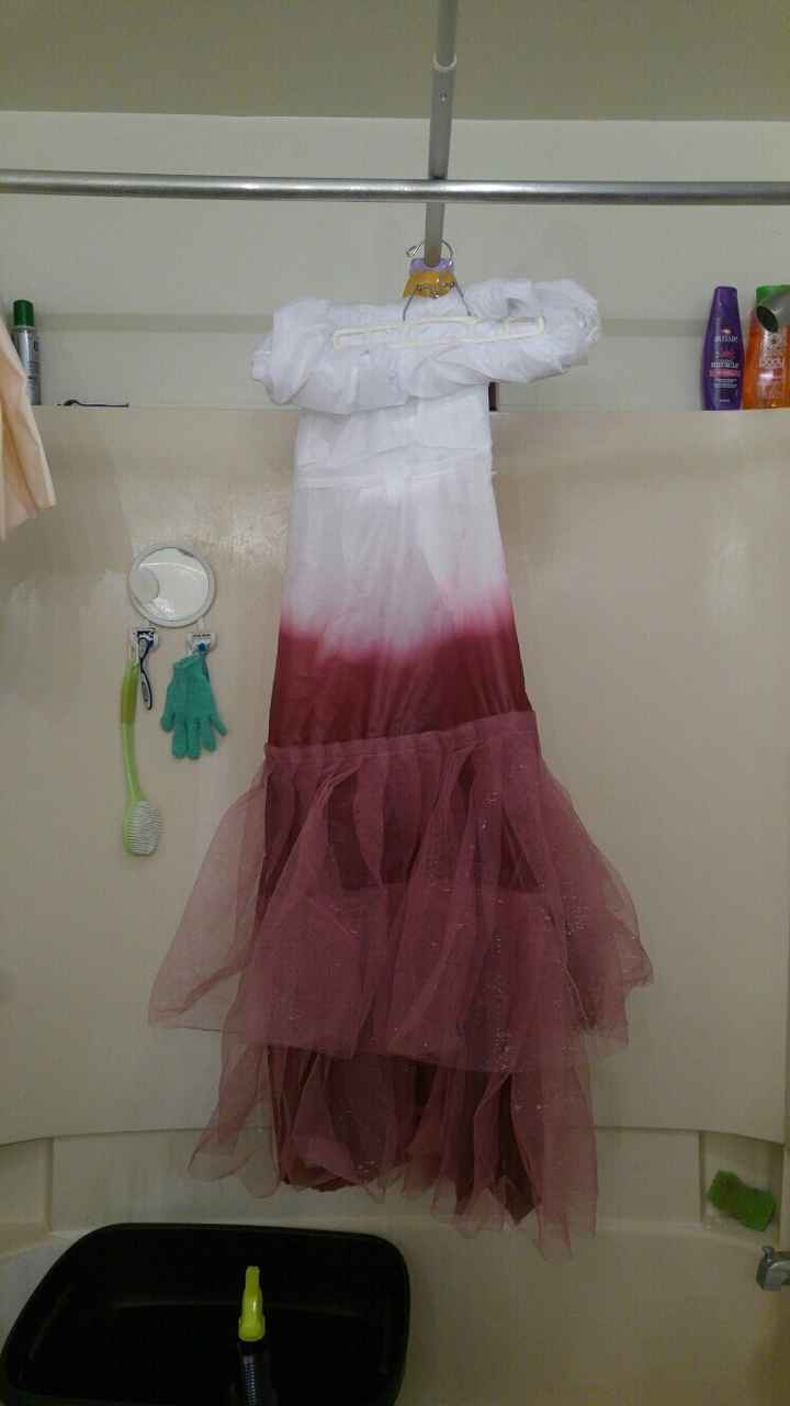 DIY Dyed Crinoline
