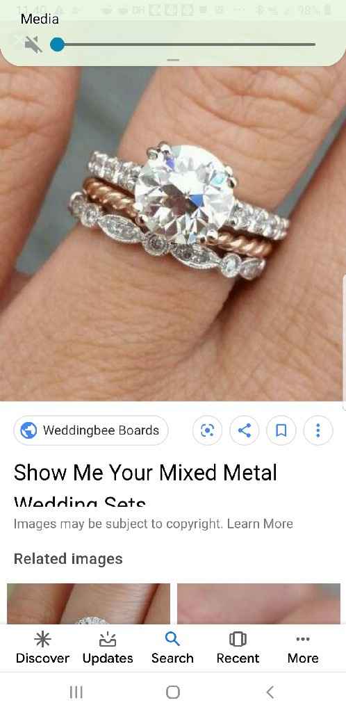 Keep white gold or dip rose gold? - 1