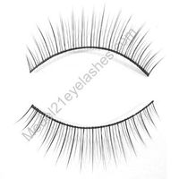 false eyelashes or mascara only