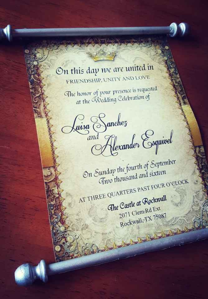 My DIY Invites!!
