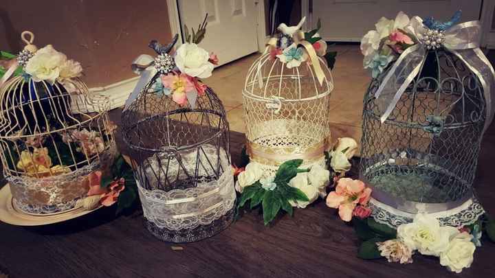 My DIY centerpieces!