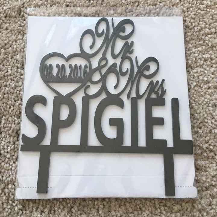 Show me your cake toppers