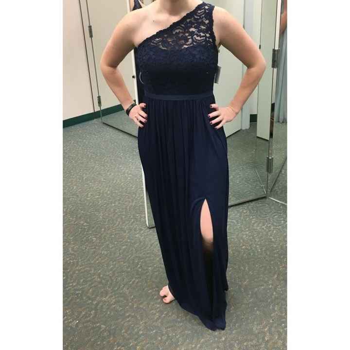 Bridesmaid dress dilemma