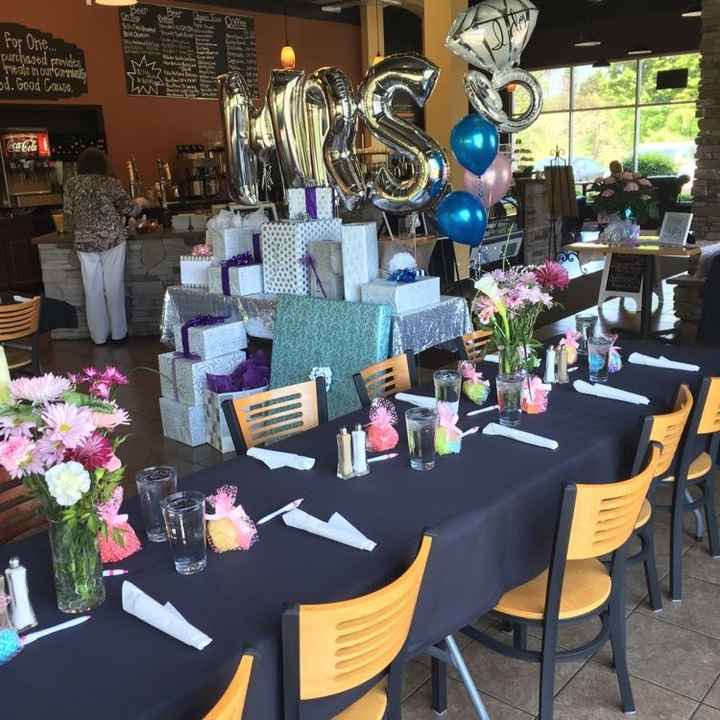 Bridal shower coming up!
