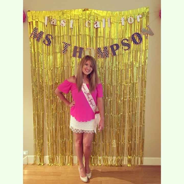 Share your bachelorette party/rehearsal dinner/bridal shower dresses!