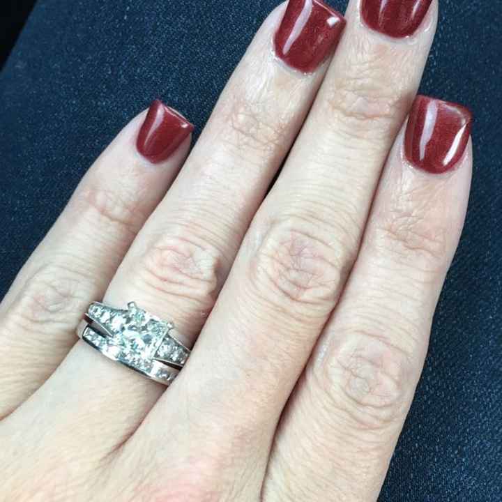 Let's see those beautiful rings lady's!