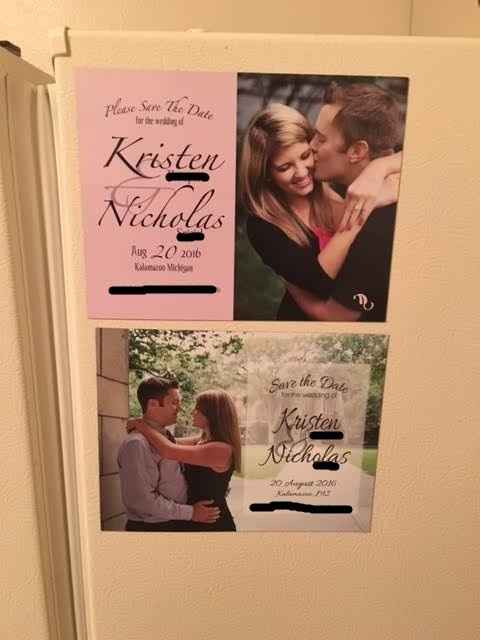 Save The Date Magnets