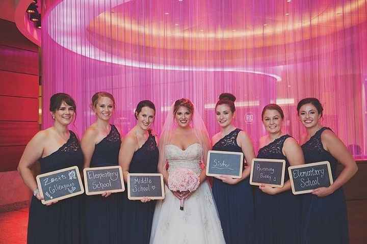 SHOW ME YOUR NAVY BLUE BRIDESMAIDS DRESSES.