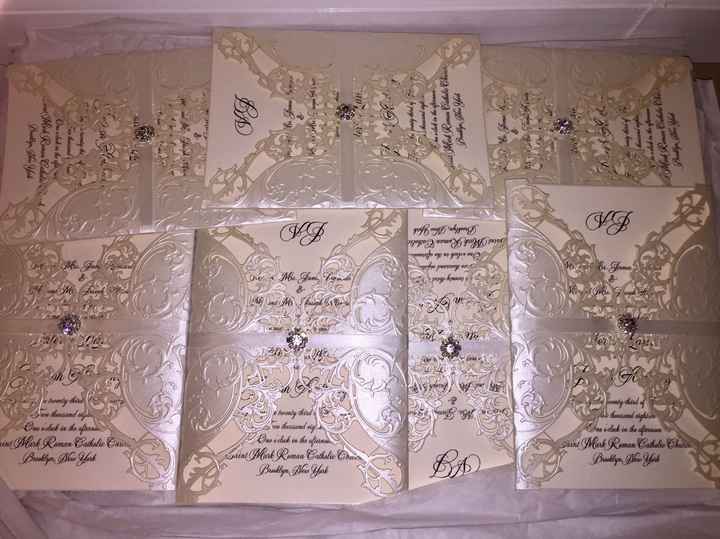 Sent out my invitations today!