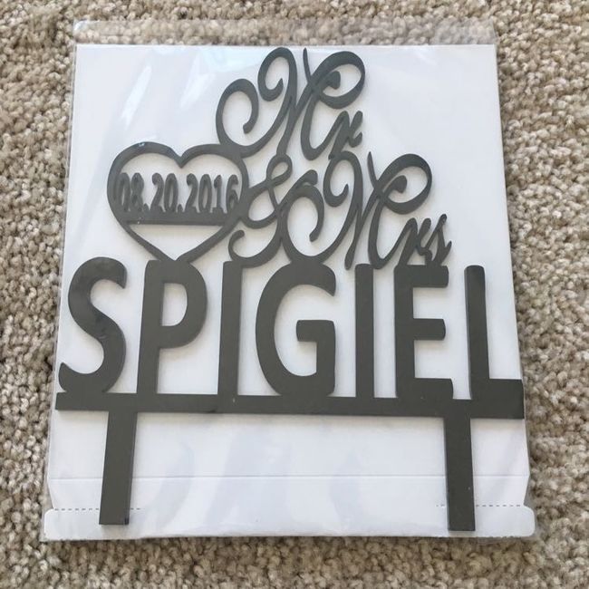 Show me your cake toppers