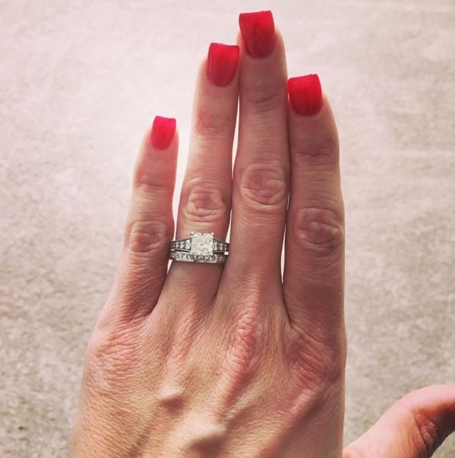 Wedding band shopping online?