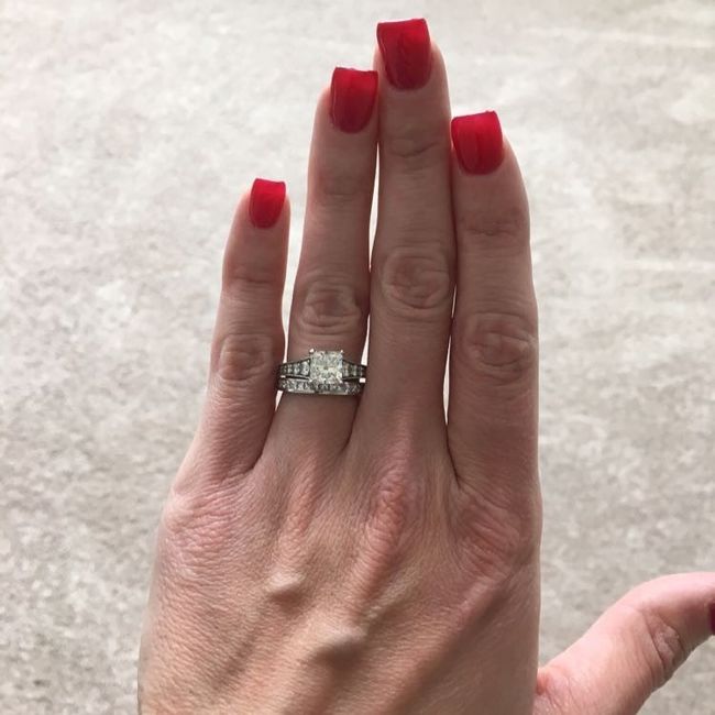 Picked out my wedding band today!! Pics