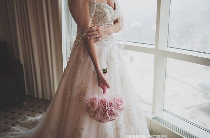 Please show me pictures of your a-line/off-shoulder wedding dresses. I'm a pear shape and struggling