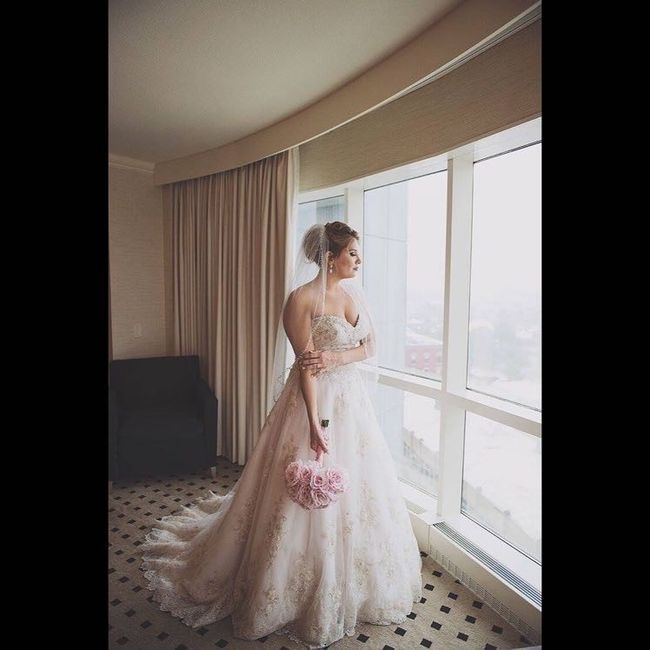 Let me see what you're wearing on your wedding day