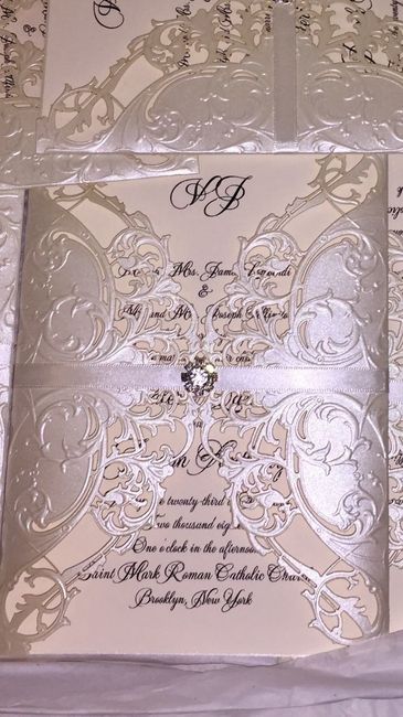 Sent out my invitations today!