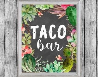 Throwing a Bridal Shower for my Bff: Taco Bar & Paint Party 2